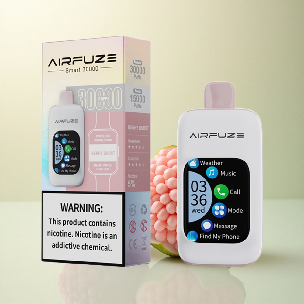 AirFuze Smart 30000 Berry Burst Touch 5% Nicotine 900mAh