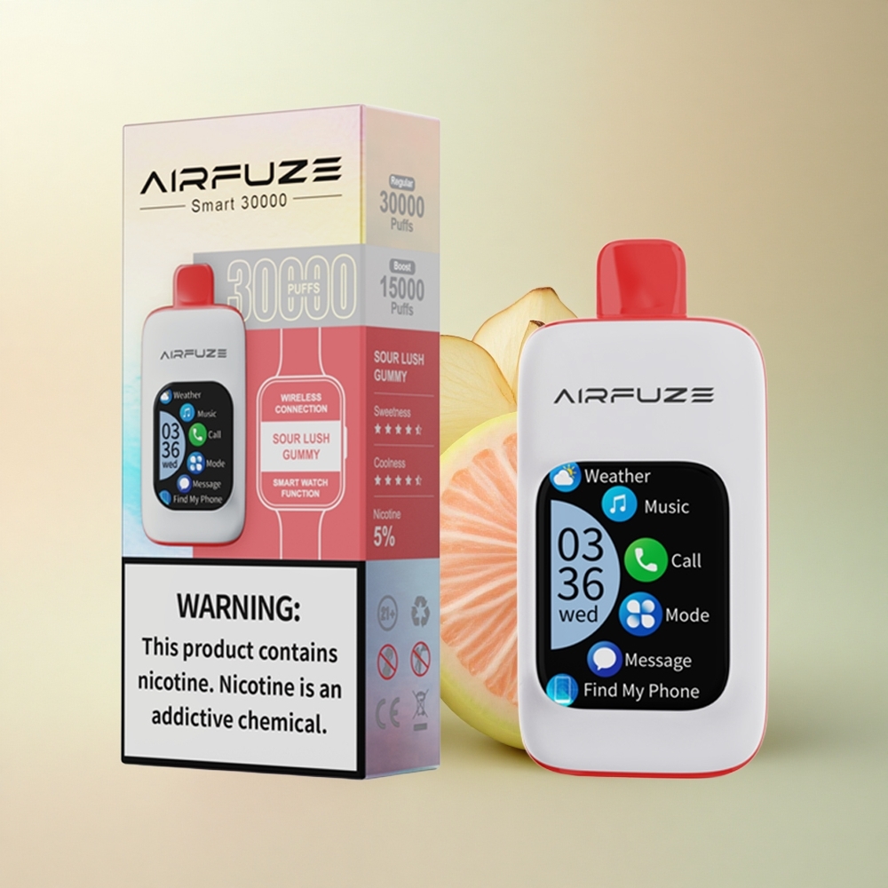 AirFuze Smart 30000 Sour Lush Gummy 5% Nicotine 900mAh