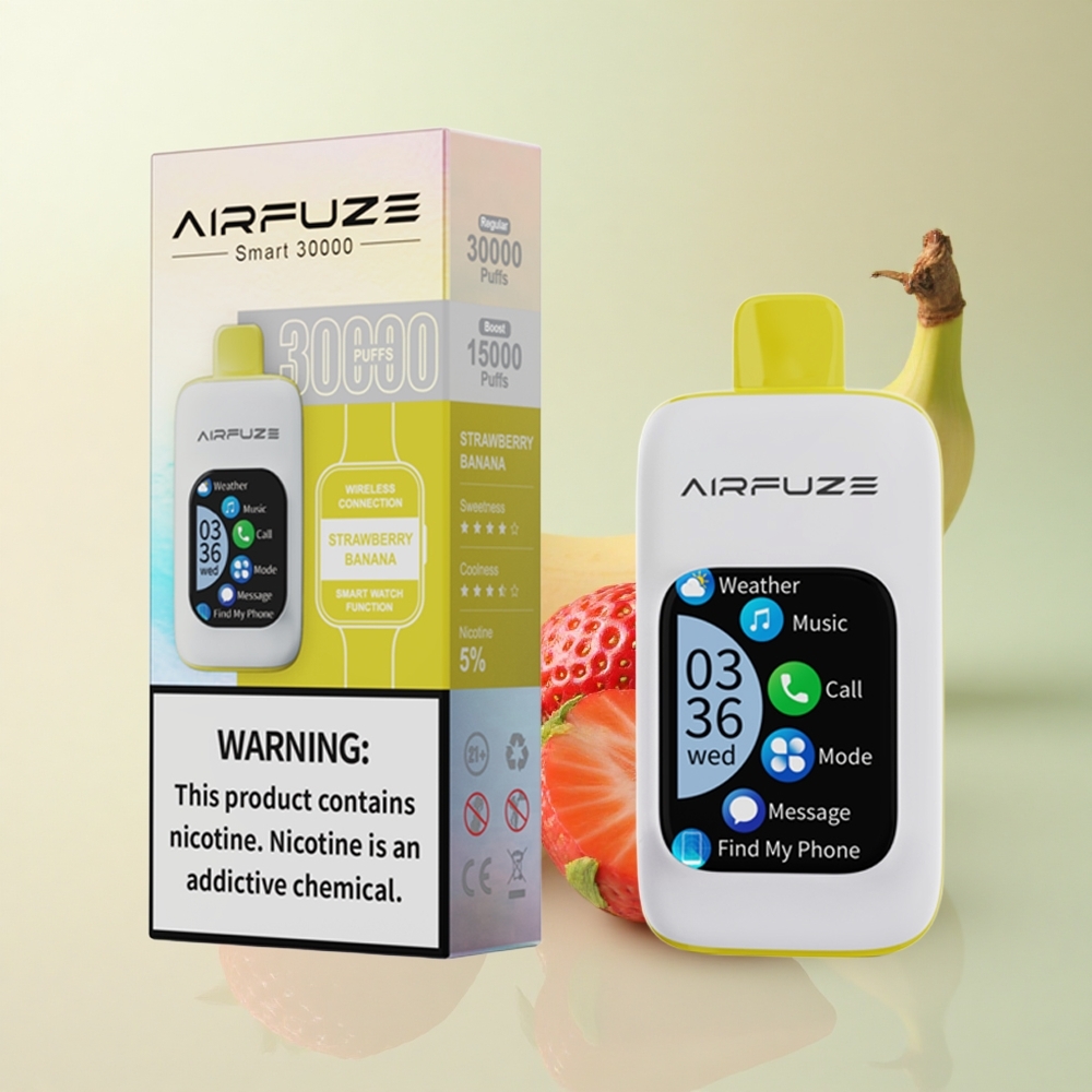 AirFuze Smart 30000 Strawberry Banana Smart 900mAh TFT Touch