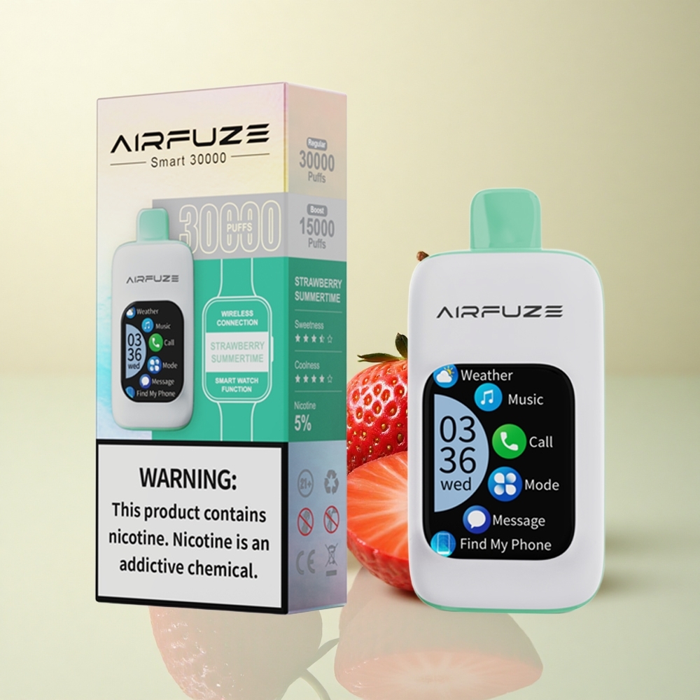 AirFuze Smart 30000 Strawberry Summertime 5% Nicotine 900mAh
