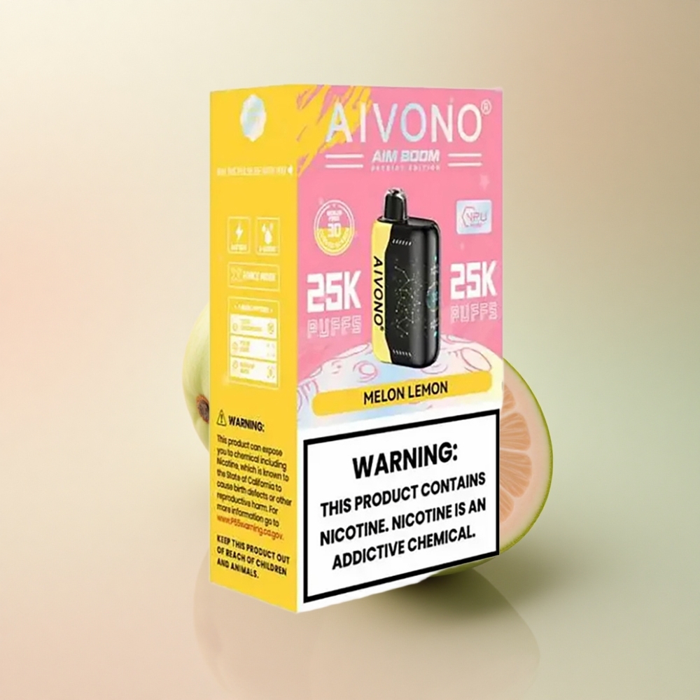 Aivono Aim Boom 25000 Melon Lemon 650mAh 5% Nicotine