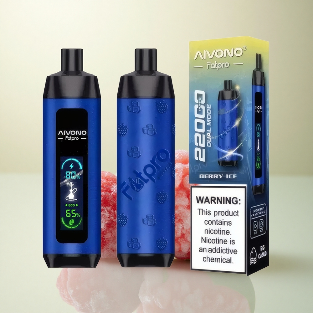 Aivono Aim Fatpro 22000 Berry Ice 600mAh 28ml 5% Nicotine