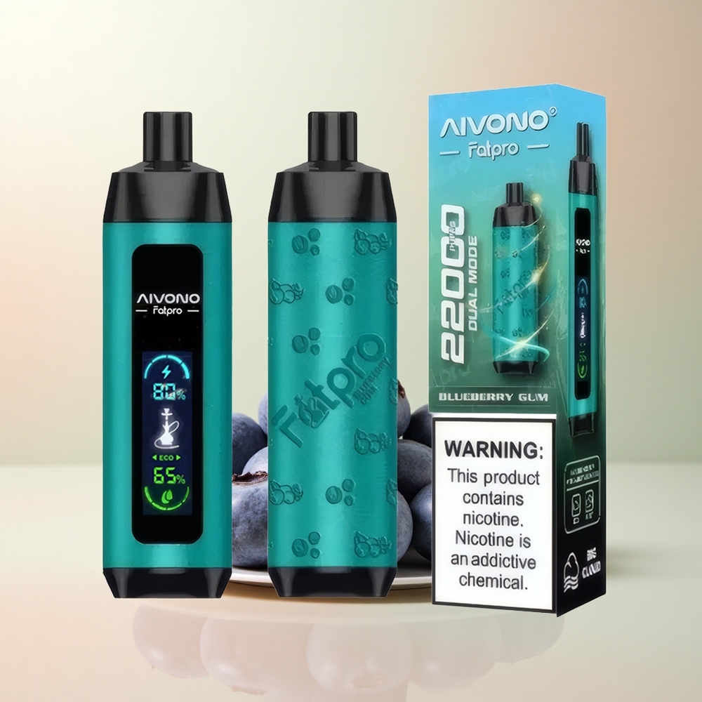 Aivono Aim Fatpro 22000 Blueberry Gun 600mAh 5% Nicotine