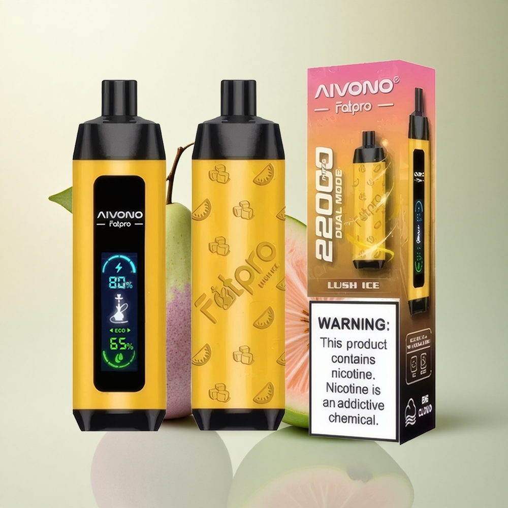 Aivono Aim Fatpro 22000 Lush Ice 5% Nicotine 600mAh