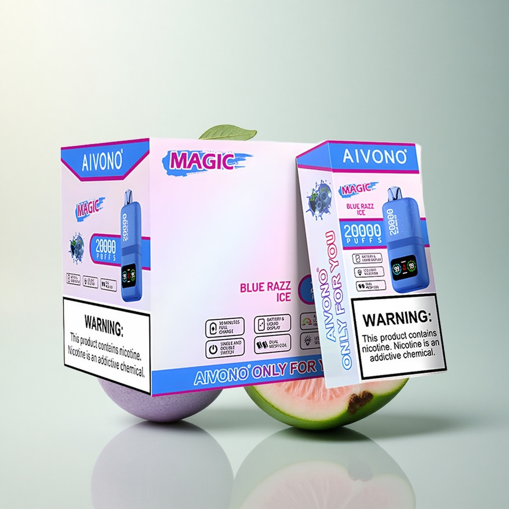 Aivono Aim Magic 20000 Blue Razz Ice 5% Nicotine 600mAh