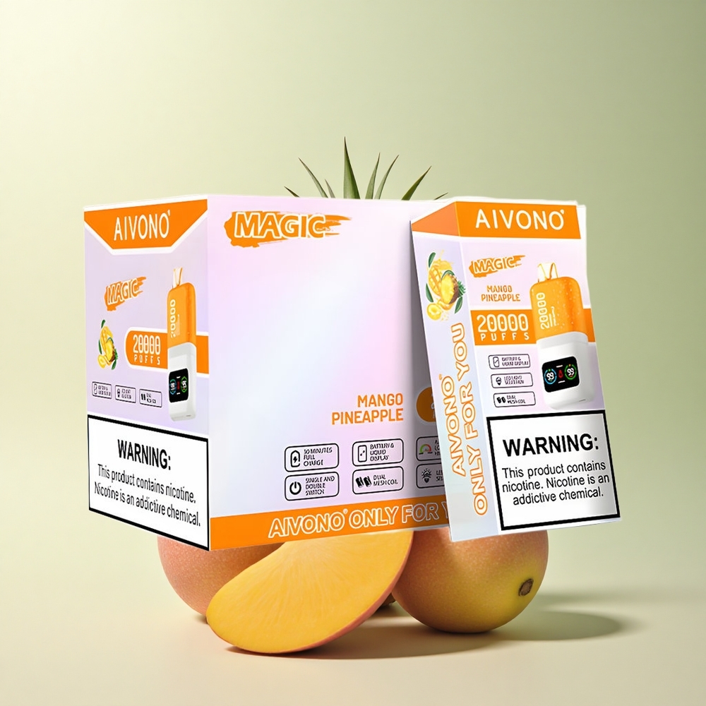 Aivono Aim Magic 20000 Mango Pineapple Dual Mesh 5% Nicotine 600mAh