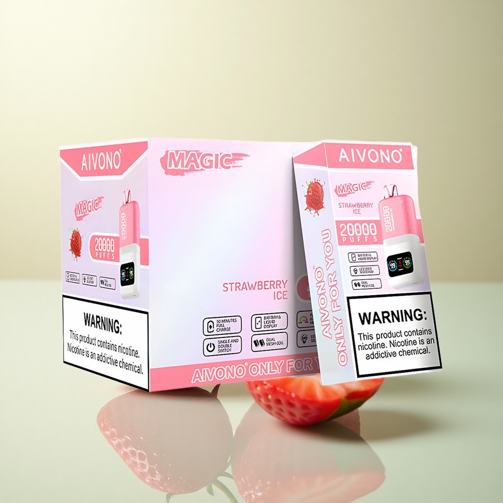 Aivono Aim Magic 20000 Strawberry Ice Dual Mesh 600mAh