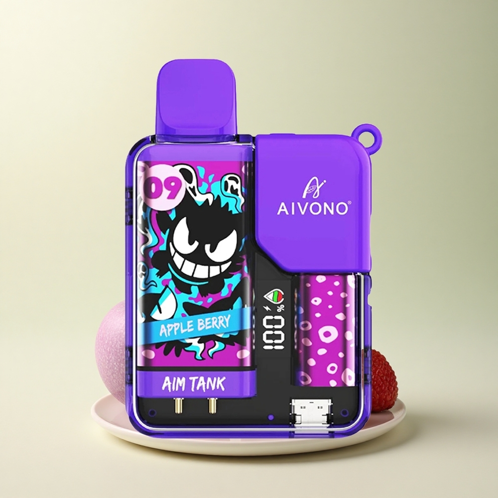 Aivono Aim Tank 9500 Apple Berry 650mAh LCD 18ml