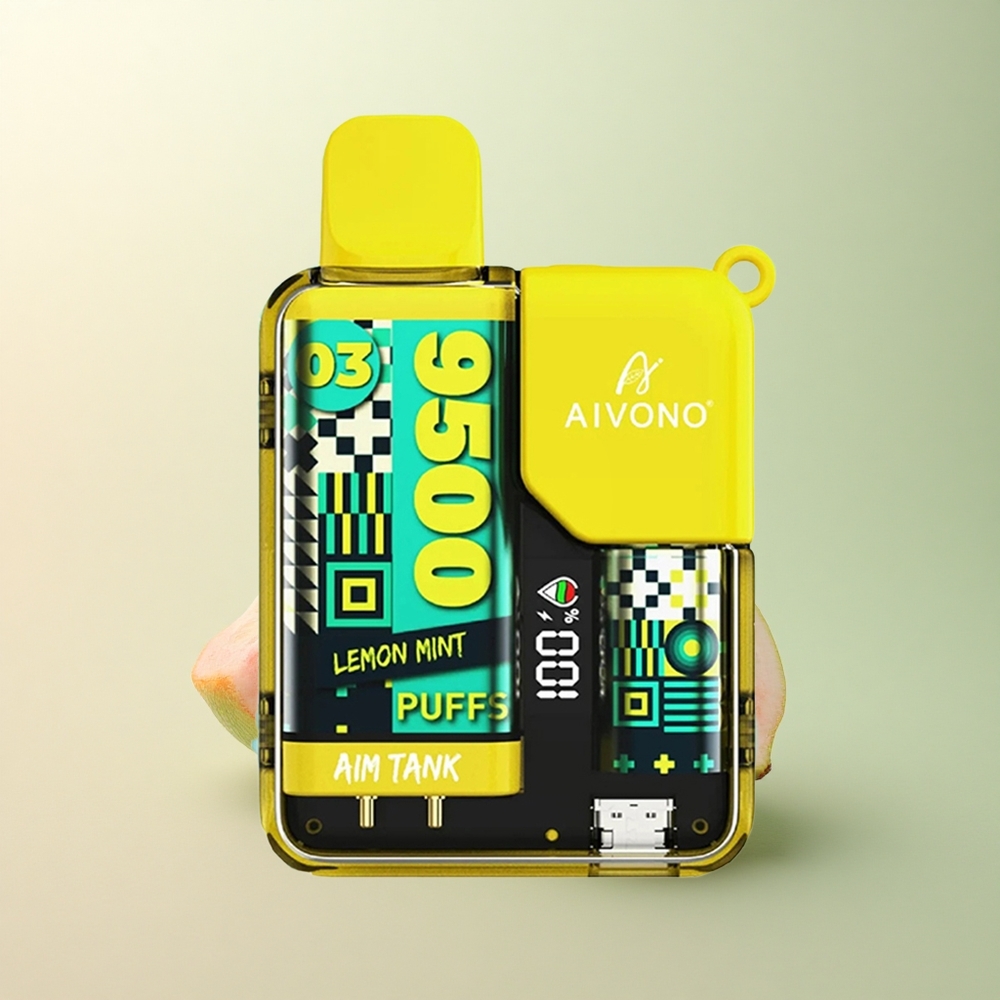 Aivono Aim Tank 9500 Lemon Mint Mesh 650mAh
