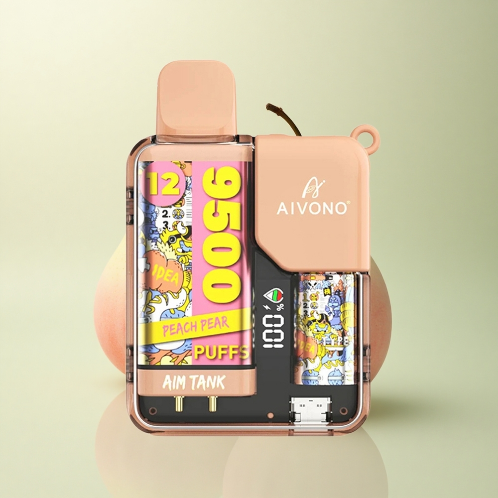Aivono Aim Tank 9500 Peach Pear 650mAh 18ml