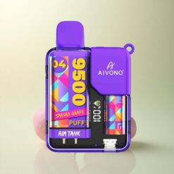Aivono Aim Tank 9500 Sakura Grape 650mAh 18mL 5% Nicotine