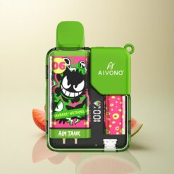 Aivono Aim Tank 9500 Strawberry Watermelon 18ml 650mAh 5% Nicotine