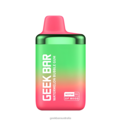 Geek Bar DF8000 Disposable Vape Watermelon Bubble Gum 2084B190 Geek Vape Australia