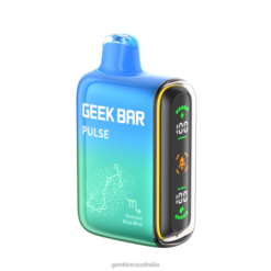 Geek Bar Pulse 15K Disposable Vape Scorpio Blue Mint 2084B60 Geek Vape Australia
